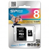 Silicon Power - 8 Гб (microSD)